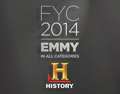 History Channel 2014 Emmys FYC Website Backgrounds