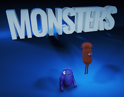 Funny Monster Characters - Week 1