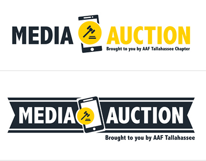 AAFT Media Auction logo drafts
