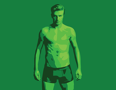 David Beckham Illustration