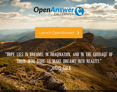 OpenAnswer Launch Screen
