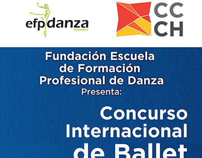 Pendon para Concurso de Ballet 2014, EFP Danza, Caracas