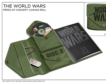 Press Kit Designs for History's The World Wars