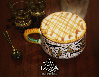 Caffe Tazza Magazine Ads