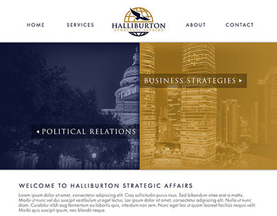 Jason Halliburton - Website Design