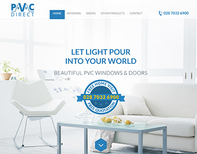 PVC Window Installation - Web Design