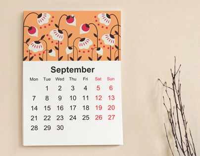 Floral Calendar 2015