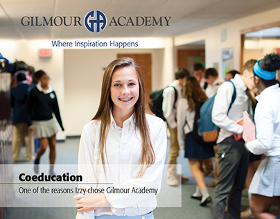 Gilmour Academy Advertising