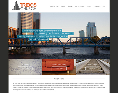 Tribes Church Website