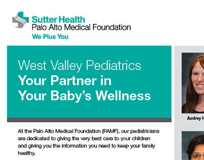 PAMF - West Valley Pediatrics - Flyer