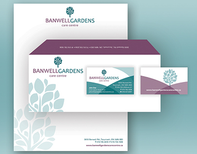 Banwell Gardens Brand Identity