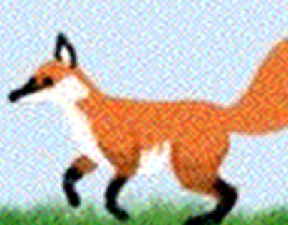 Fox Running GIF