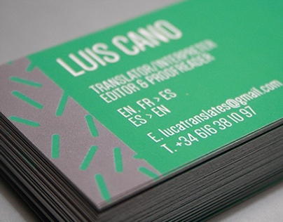 Luis Cano Cards