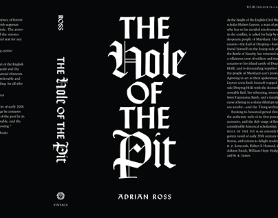 THE HOLE OF THE PIT | Mock book design