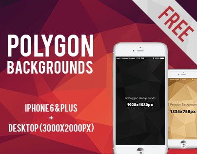 FREE Polygon Bacgrounds