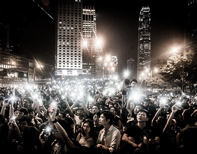 Umbrella Revolution 2014, Hong Kong