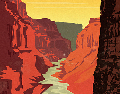 FITS Socks National Parks - "Grand Canyon"