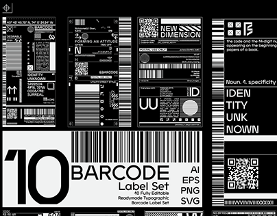 Barcode Label Set