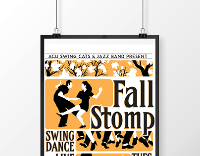 Fall Stomp Event Poster