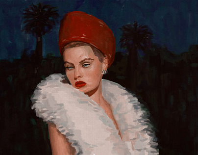 Hollywood Aura: Elegance of the Glamour Era
