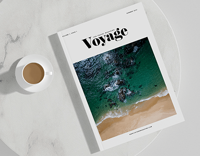Voyage - The Travel Magazine | Editorial Design