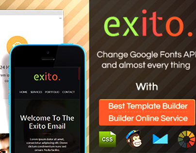 Exito - Responsive Email Template With Builder