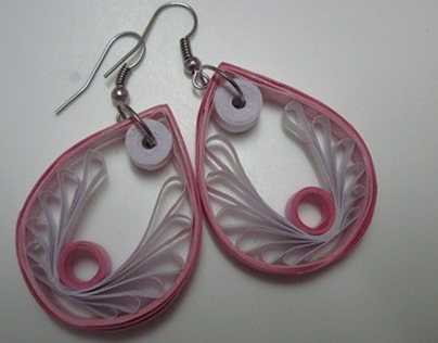 Paper Quilled Earrings