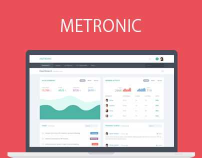 Metronic - Responsve Bootstrap Admin & Frontend Theme