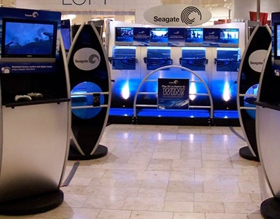 Seagate Mall Display