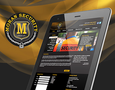 Moran Security | Web Design