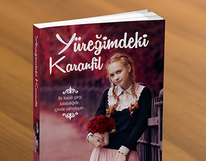 Yüreğimdeki Karanfil | Book Cover Design Mockups