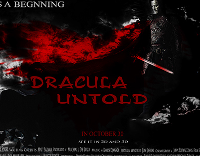 [Movie poster] DRACULA UNTOLD