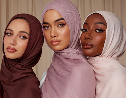 Hijabs beauty for @veiledcollection💎💎💎