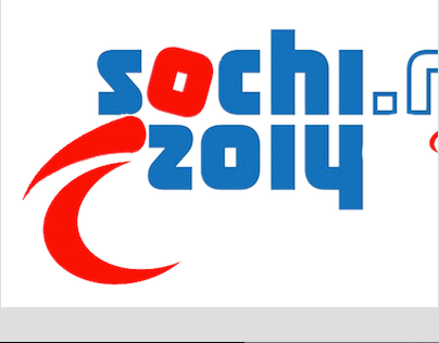 personal adaptation of sochi's logo for paralympics
