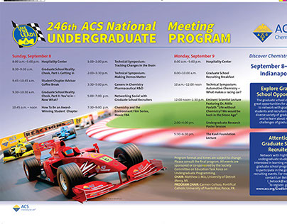 American Chemical Society Conference promotion 