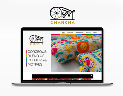 Charkha Website Design