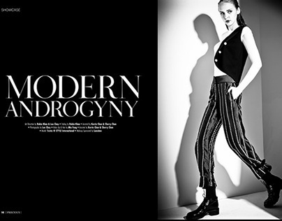 MODERN ANDROGYNY ~ Precious Magazine OCT 14