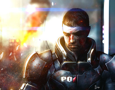Mass Effect Digital Painting (2D)