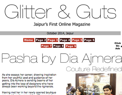 PASHA by Dia Ajmera featured in Jaipur Glitters
