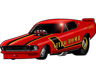 '67 Ford Mustang Funny Car