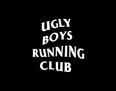 Ugly Boys Running Club Branding