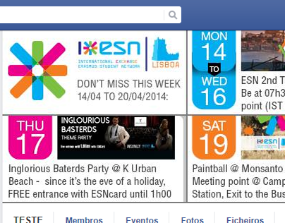 ESN weekly Facebook group banner