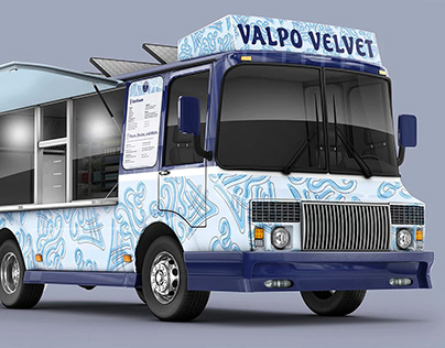 VALPO VELVET Food Truck, Identity, Menu, & Packaging
