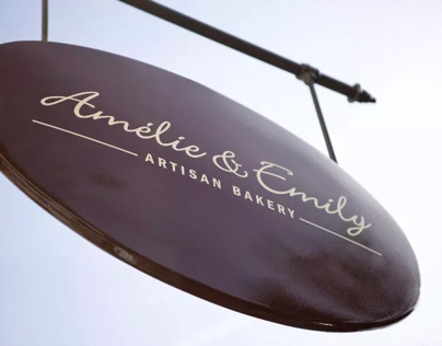 Branding: Amélie & Emily, Artisan Bakery