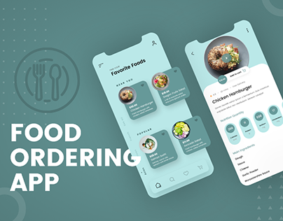 Food Ordering App Concept