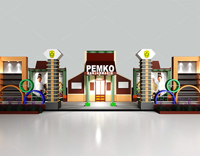 Exhibiton Booth Design Expo Banjarmasin - Kalsel