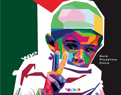 WPAP Save Palestina Child