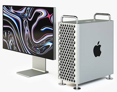 Apple Mac Pro 2019 3D model