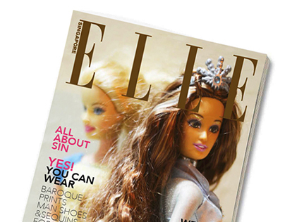 Magazine design - Barbie doll
