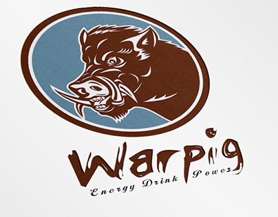 Warpig Energy Drink Logo
